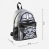 Mochila Casual The Mandalorian Plateado (22 x 27 x 12,5 cm)