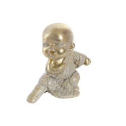 Decorative Figure DKD Home Decor Resin Oriental Monk (3 pcs)