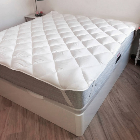 Matratzenschoner Naturals Weiß King size (180 x 190/200 cm)