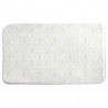 Alfombra DKD Home Decor Blanco Poliéster Dorado (60 x 60 x 40 cm)