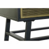 Console DKD Home Decor Noir Métal Doré (130 x 42 x 78 cm)