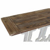 Console DKD Home Decor White Fir MDF Wood (142 x 30 x 83 cm)