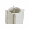 Jarrón DKD Home Decor Blanco Dolomita Moderno (14 x 14 x 30.8 cm)