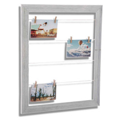 Wall photo frame Versa 10830665 MDF Wood (5 x 50 x 40 cm)