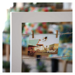 Wall photo frame Versa 10830665 MDF Wood (5 x 50 x 40 cm)