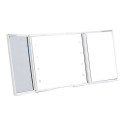 Espejo de Bolsillo Blanco (1,5 x 9,5 x 11,5 cm)