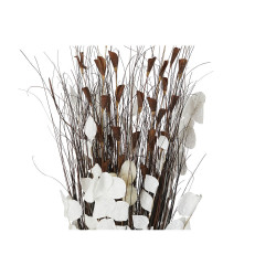 Branche DKD Home Decor Fleurs Fibres de coco (2 pcs) (40 x 40 x 100 cm)