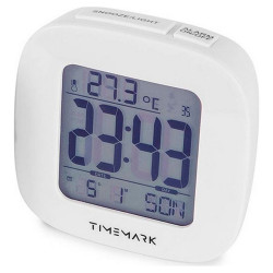 Alarm Clock Timemark White...