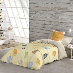 Bettdeckenbezug Cool Kids African Yellow (150 x 220 cm) (Einzelmatratze)