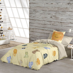 Funda Nórdica Cool Kids African Yellow (150 x 220 cm) (Cama de 80/90)