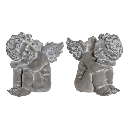 Decorative Figure DKD Home Decor Angel Cement Arena (22 x 15 x 21 cm)