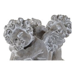 Statua Decorativa DKD Home Decor Angelo Cemento Arena (22 x 15 x 21 cm)