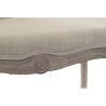 Canapé DKD Home Decor Gris Polyester Bois d'hévéa (107 x 61 x 71 cm)