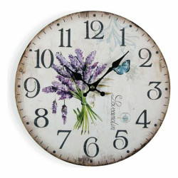 Wall Clock Versa Lavender...