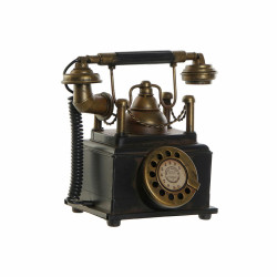 Figura Decorativa DKD Home Decor Telefone Metal (20 x 12 x 17 cm)