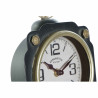 Reloj de Mesa DKD Home Decor Cristal Negro Dorado Hierro (15.5 x 8.5 x 32 cm)