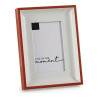 Cadre photo Rouge Blanc Verre Plastique (2,5 x 21 x 16 cm)