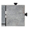 Einfügbare Kachel Grau Kunststoff Stein (30 x 2,8 x 30 cm)