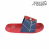 Chanclas para Niños Spiderman Rojo Azul