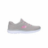 Sapatilhas de Desporto Mulher Skechers Mesh Bungee Slip-On Bege