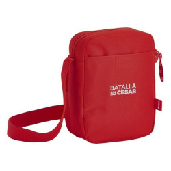 Sac bandoulière Real Sporting de Gijón Rouge (16 x 22 x 6 cm)