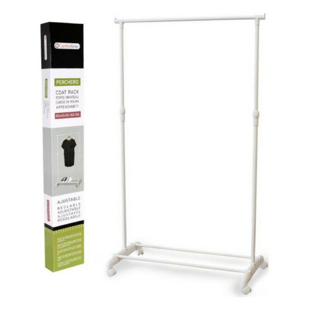 Hat stand Confortime White (80 X 43 x 165 cm)