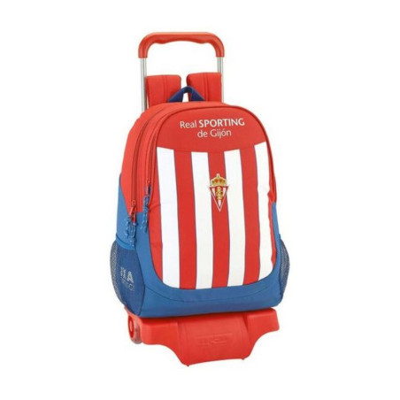 School Rucksack with Wheels 905 Real Sporting de Gijón