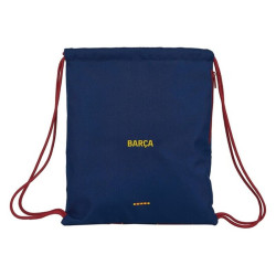 Saco Mochila com Cordas F.C. Barcelona Grená Azul Marinho