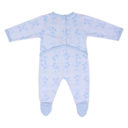 Baby's Long-sleeved Romper Suit Mickey Mouse Blue