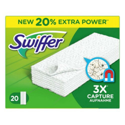 Mopas sobresselentes Swiffer Seco (20 uds)