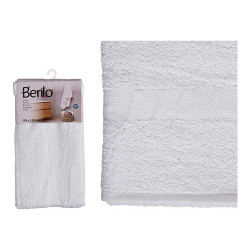 Telo da bagno Poliestere Cotone Bianco