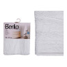 Bath towel Polyester Cotton White