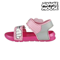 Beach Sandals Minnie Mouse Pink