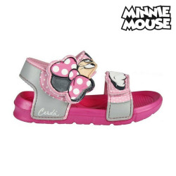 Beach Sandals Minnie Mouse Pink