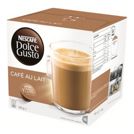 Cápsulas de Café Au Lait Dolce Gusto (16 uds)