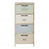 Chest of drawers DKD Home Decor Paolownia wood (40 x 31 x 94.5 cm)