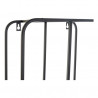 Shelves DKD Home Decor Coat rack Black Metal (30 x 15 x 72 cm)