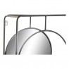 Scaffale DKD Home Decor Metallo Specchio Legno MDF (60 x 17 x 80 cm)