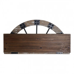Regal DKD Home Decor Metall Holz MDF (48 x 16 x 25.5 cm)