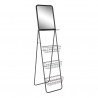 Étagère DKD Home Decor Noir Fer Miroir (41 x 63 x 166 cm)