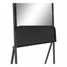 Étagère DKD Home Decor Noir Fer Miroir (41 x 63 x 166 cm)