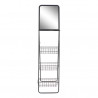 Étagère DKD Home Decor Noir Fer Miroir (41 x 63 x 166 cm)