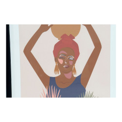 Painting DKD Home Decor Africa (35 x 3 x 45 cm)