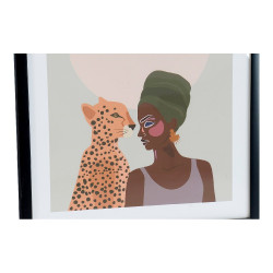 Cuadro DKD Home Decor Africa (35 x 3 x 45 cm)