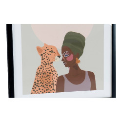 Painting DKD Home Decor Africa (35 x 3 x 45 cm)