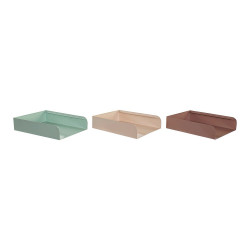 Plateau de qualification DKD Home Decor Fer (3 pcs)