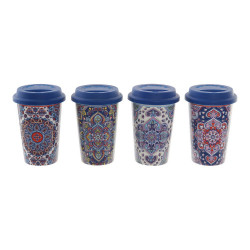 Mug DKD Home Decor Mandala...