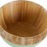 Bowl DKD Home Decor Bamboo (14 x 14 x 7.5 cm)