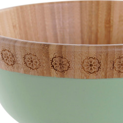 Bowl DKD Home Decor Bamboo (26.5 x 26.5 x 12 cm)