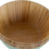 Bowl DKD Home Decor Bamboo (26.5 x 26.5 x 12 cm)